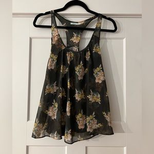 Kimchi Blue Floral Tank, S